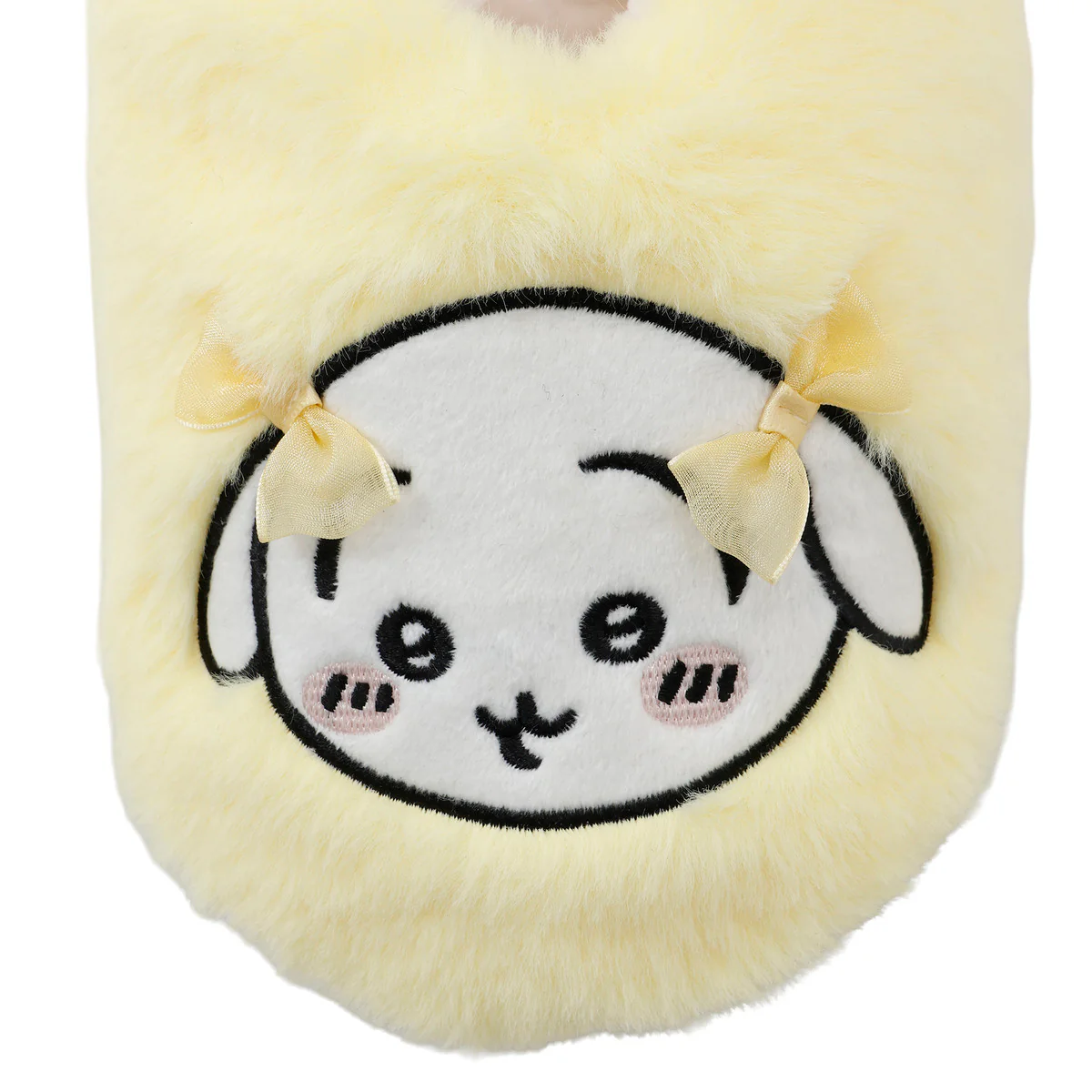 ちいかわ ルームシューズ うさぎリボン イエロー - Image 4