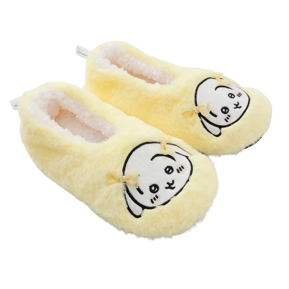 ちいかわ ルームシューズ うさぎリボン イエロー - Image 5