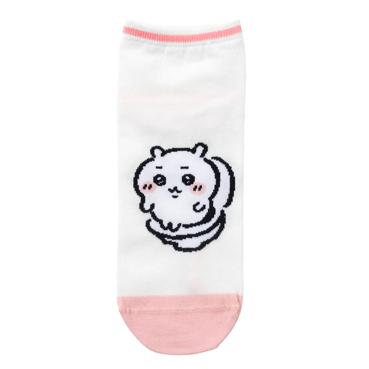 ちいかわ クルーソックス ちいかわトイレ ピンク - Image 3