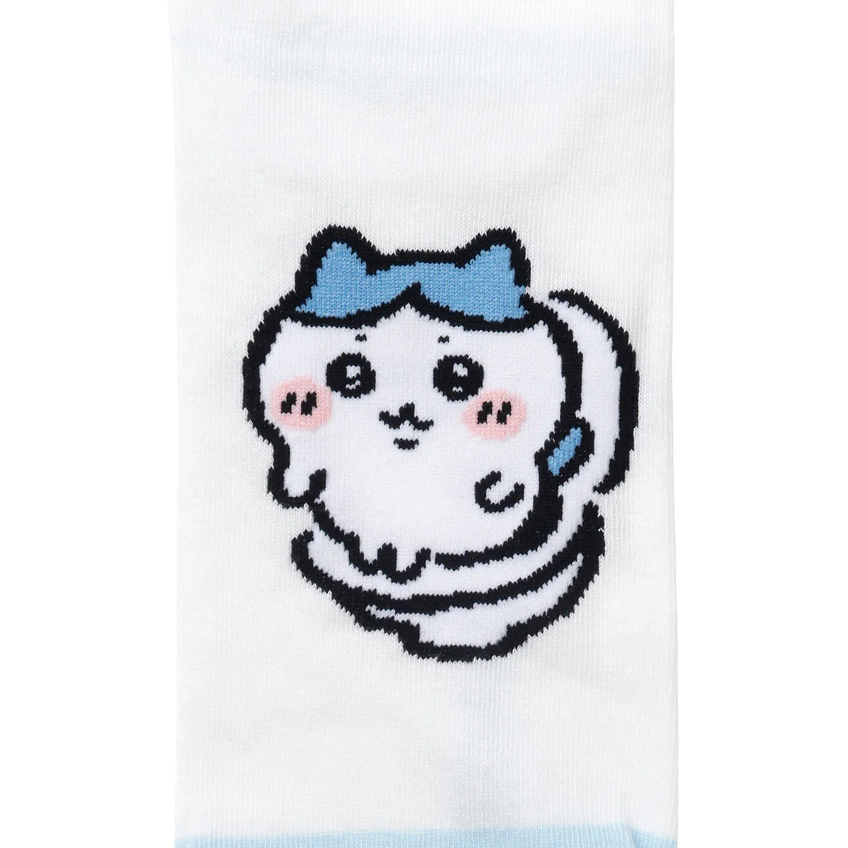 ちいかわ クルーソックス ハチワレトイレ サックス - Image 4