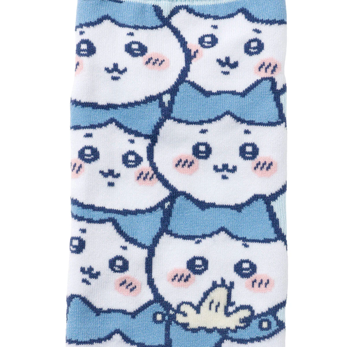 ちいかわ クルーソックス ハチワレいっぱい サックス - Image 4
