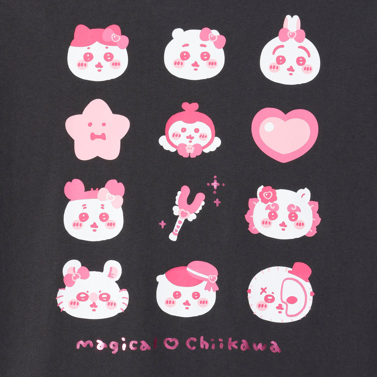 ちいかわ まじかるちいかわ Tシャツ キラキラ スミ - Image 5