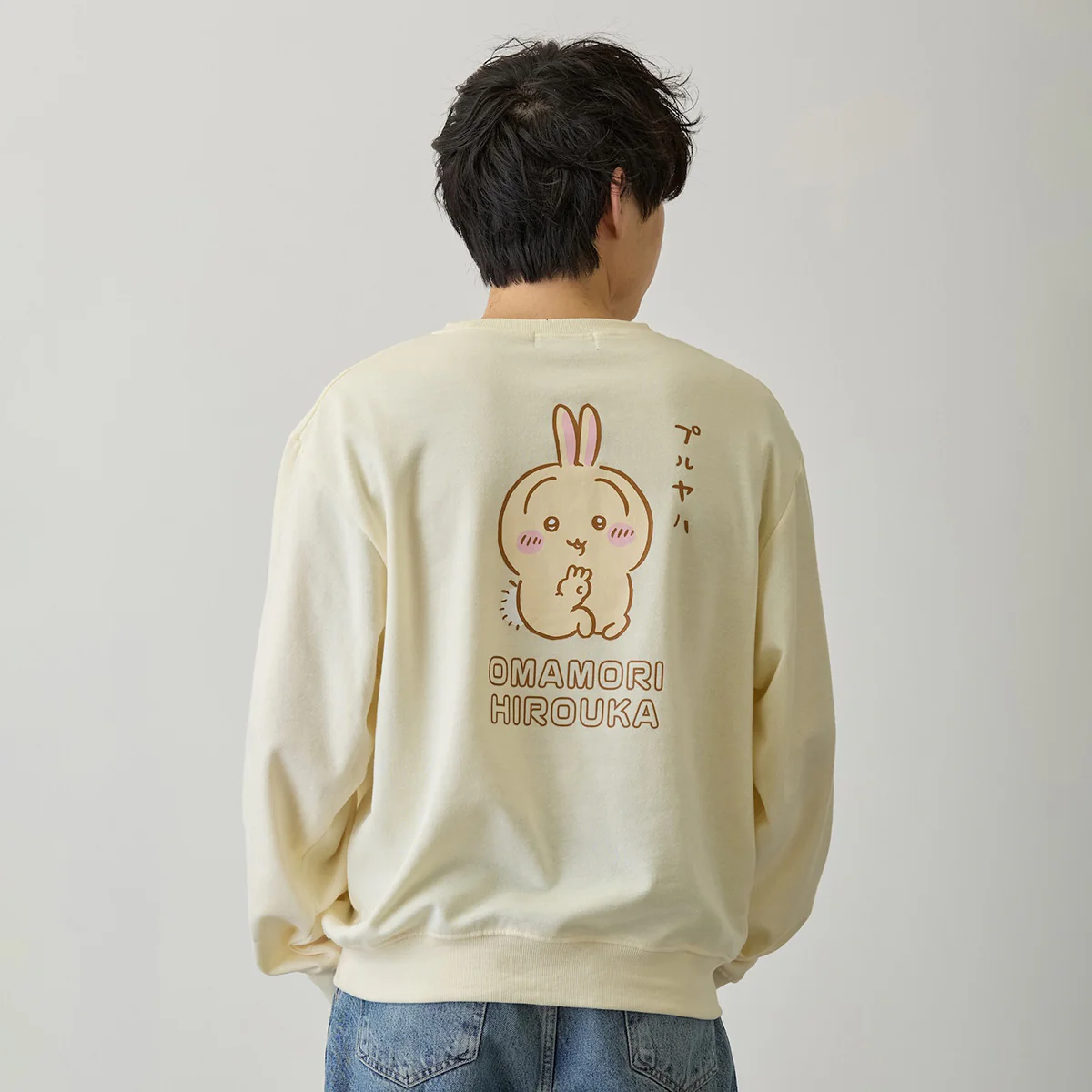 ちいかわ スウェット お守り拾うか クリーム - Image 13