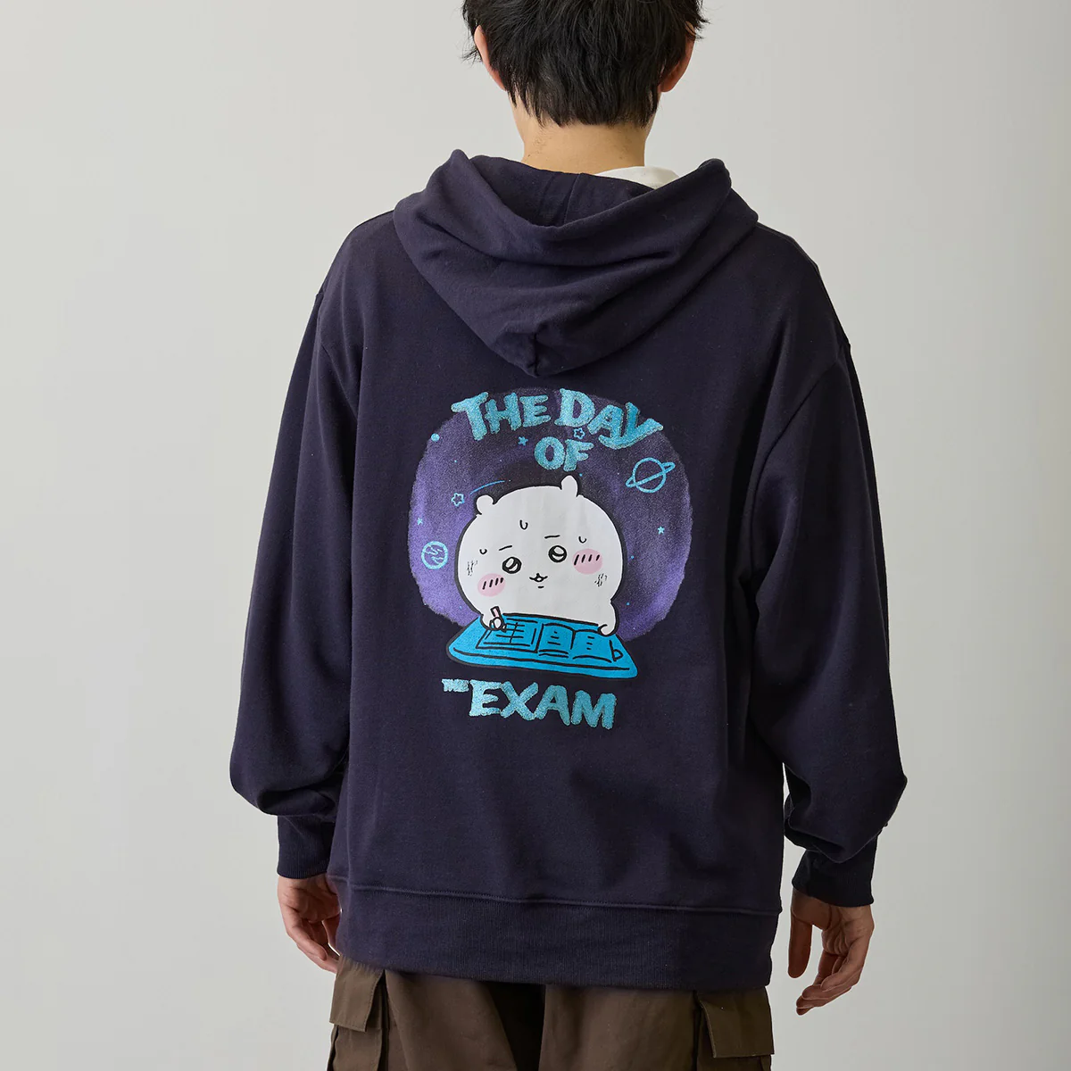 ちいかわ ZIPパーカー 試験だ ネイビー - Image 15