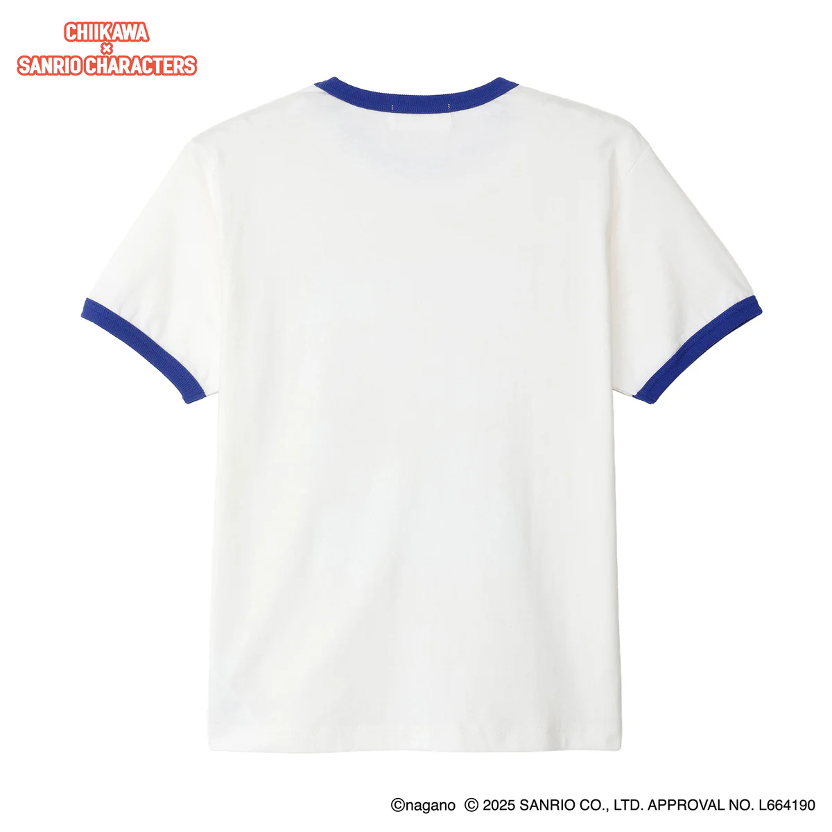 ちいかわ×サンリオキャラクターズ スーパーマーケットなTシャツ みんな バニラホワイト - Image 6