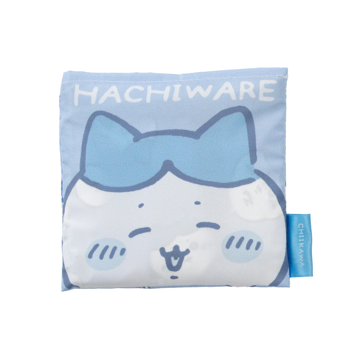 ちいかわ エコバッグ ハチワレ総柄 ブルー - Image 8