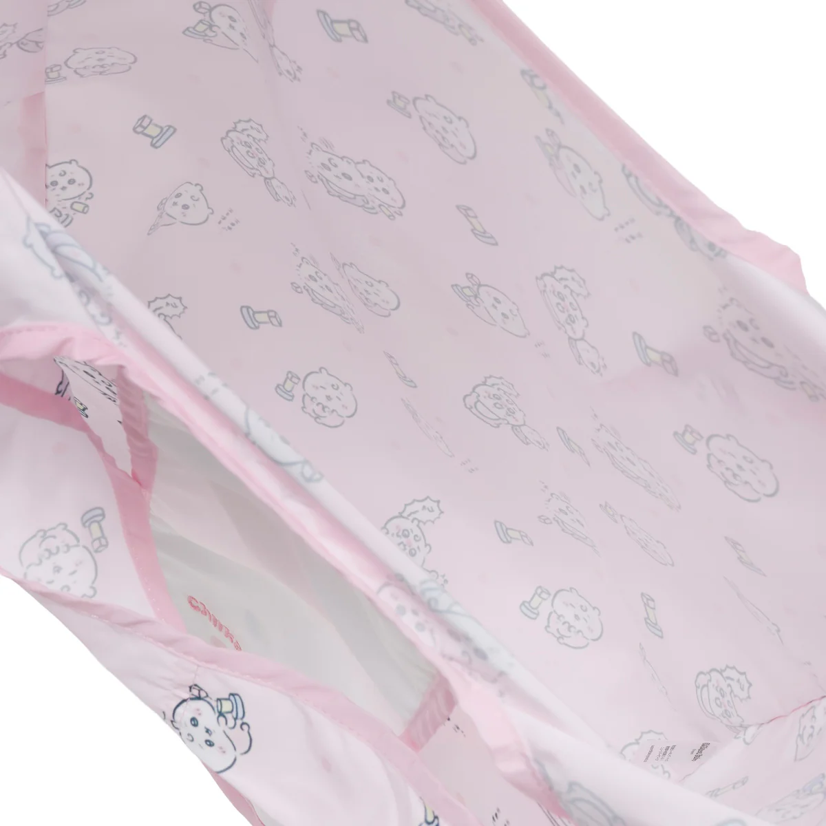 ちいかわ Chiikawa Baby エコバッグ 積み木崩されちゃった ピンク - Image 7