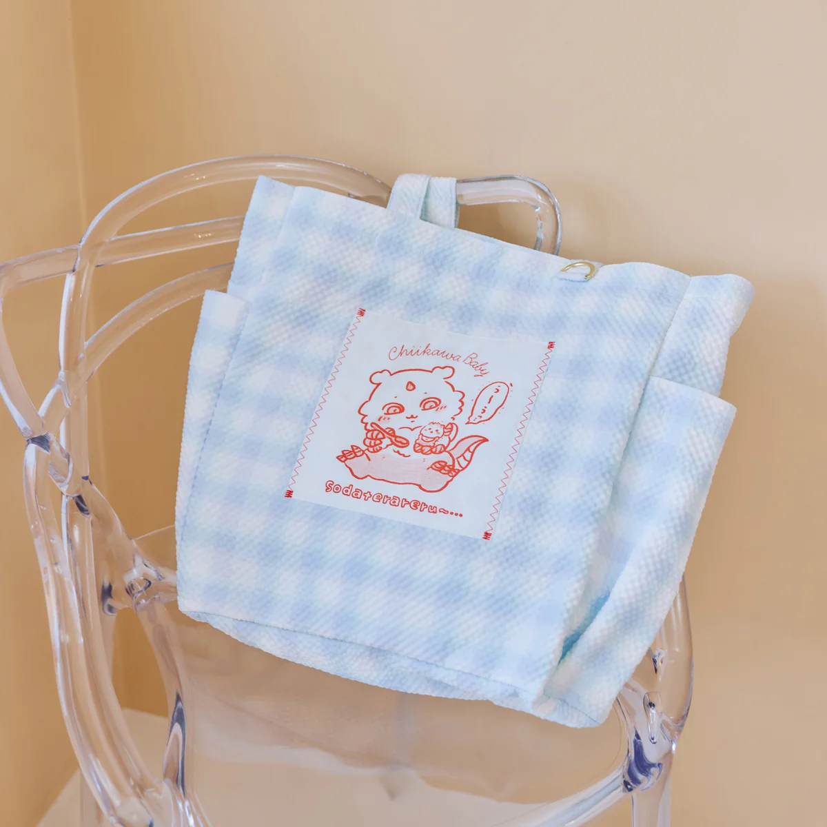 ちいかわ Chiikawa Baby マルチバッグ 育ててくれるんだって ブルー - Image 2