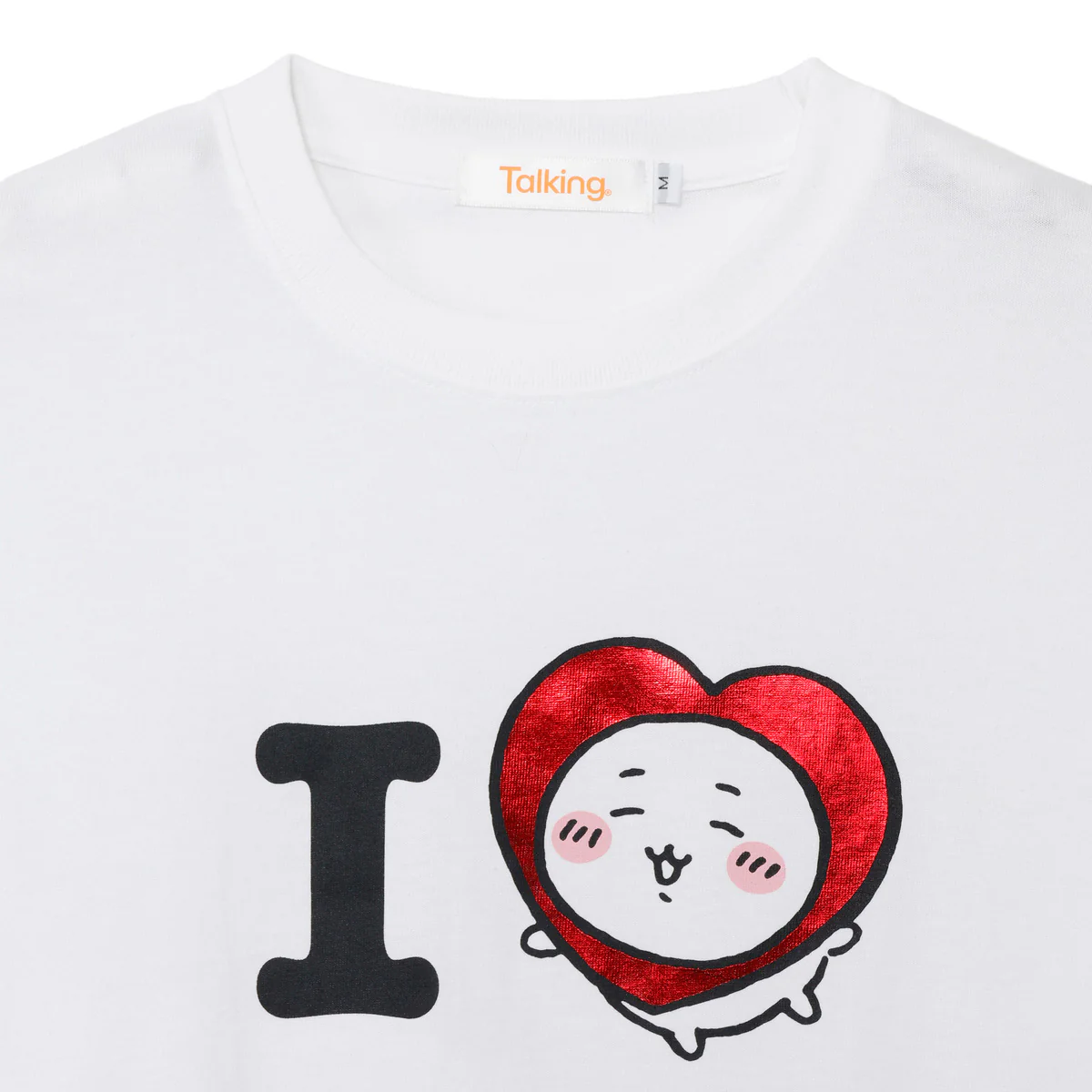 ちいかわ 長袖Tシャツ I LOVE CHIIKAWA ホワイト - Image 11