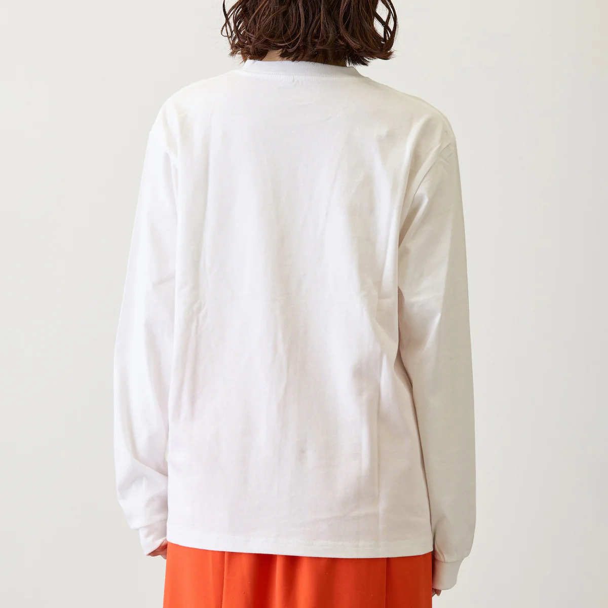 ちいかわ 長袖Tシャツ I LOVE CHIIKAWA ホワイト - Image 6