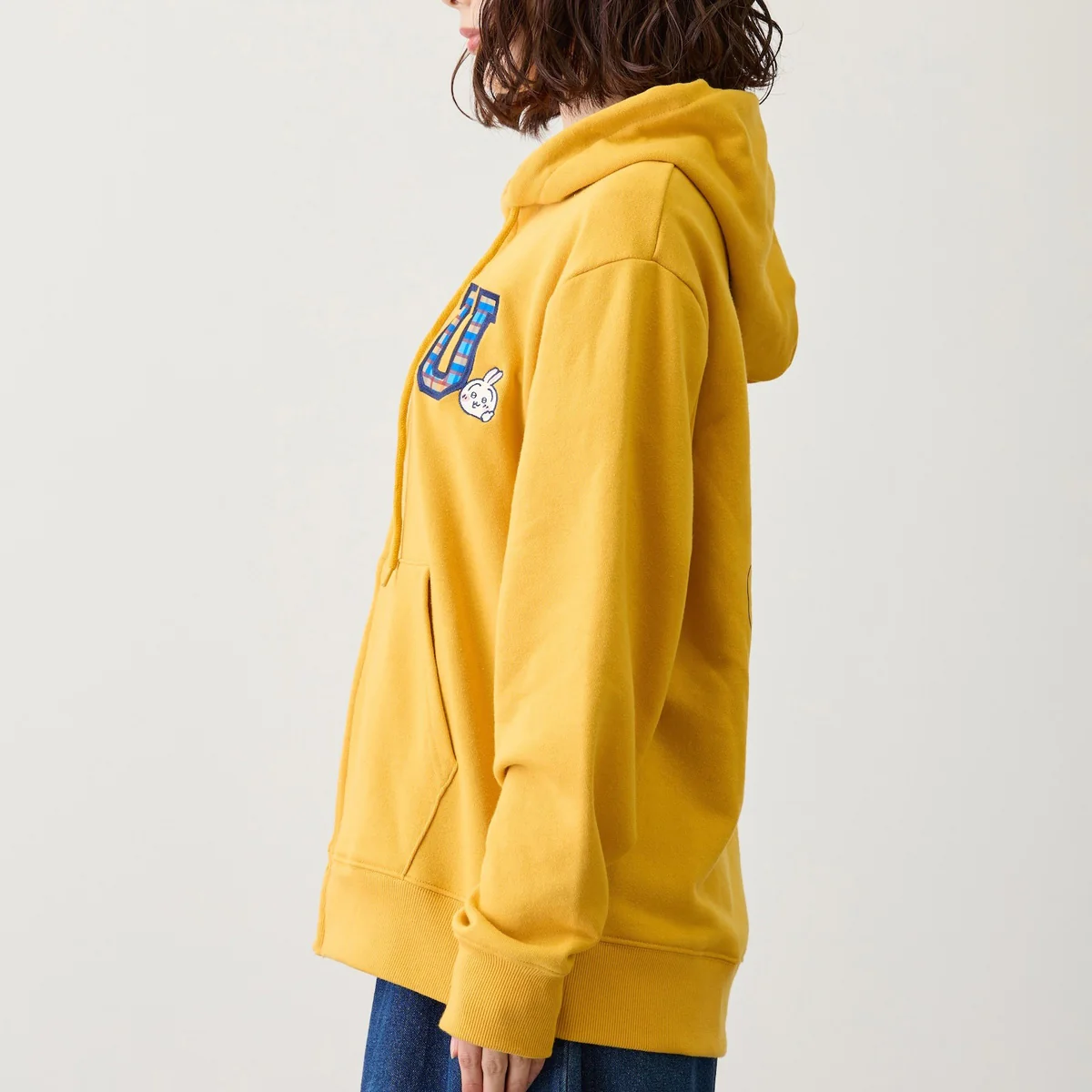 ちいかわ ZIPパーカー GO MY WAY イエロー - Image 7