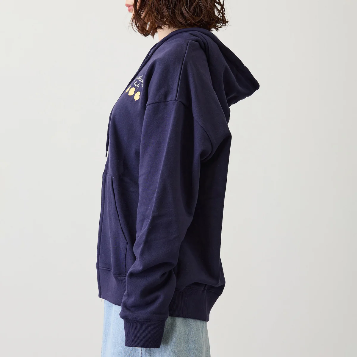 ちいかわ Chiikawa Baby ZIPパーカー おまる ネイビー - Image 11