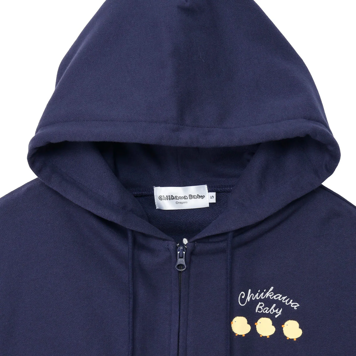 ちいかわ Chiikawa Baby ZIPパーカー おまる ネイビー - Image 16