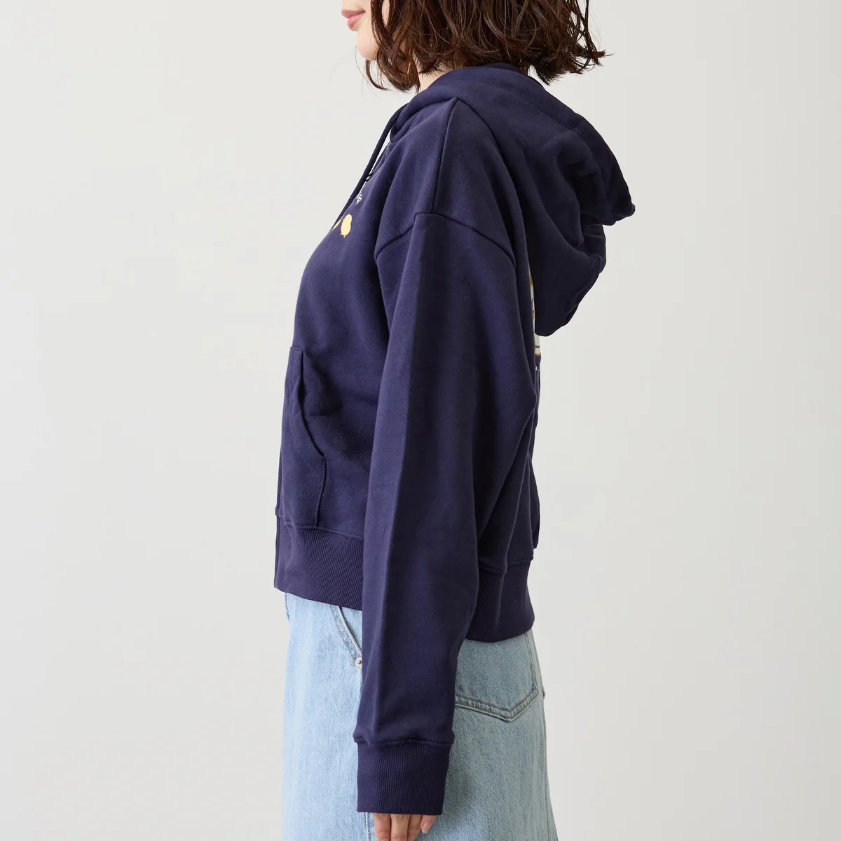 ちいかわ Chiikawa Baby ZIPパーカー おまる ネイビー - Image 7