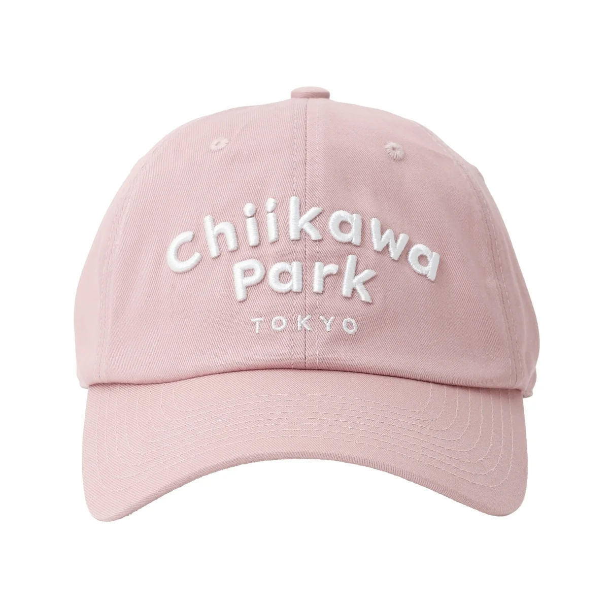 ちいかわ ちいかわパーク キャップ ロゴ ピンク - Image 5