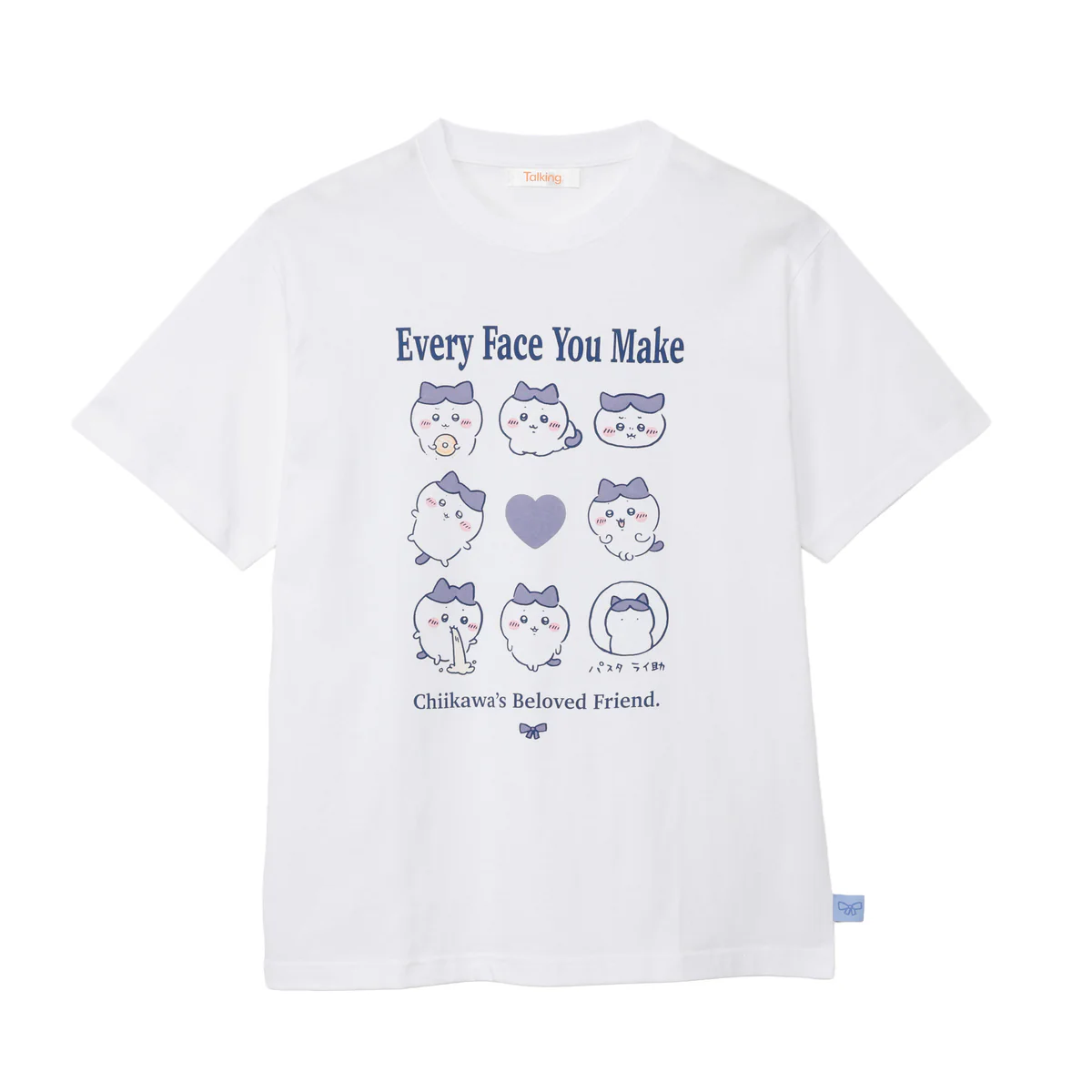 ちいかわ Tシャツ ハチワレシリーズ ホワイト