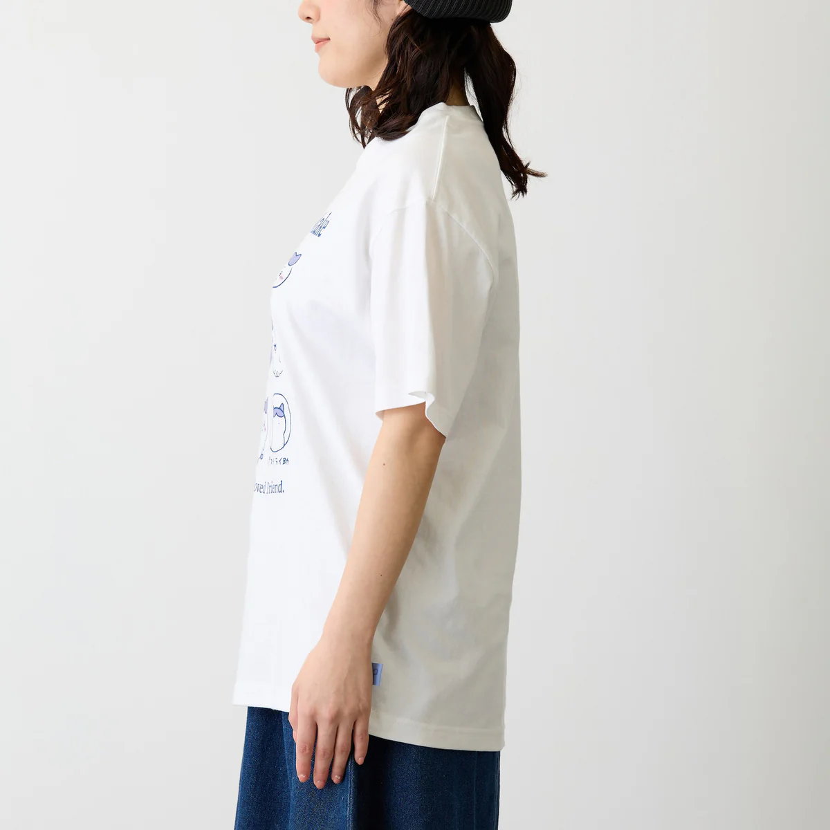 ちいかわ Tシャツ ハチワレシリーズ ホワイト - Image 10