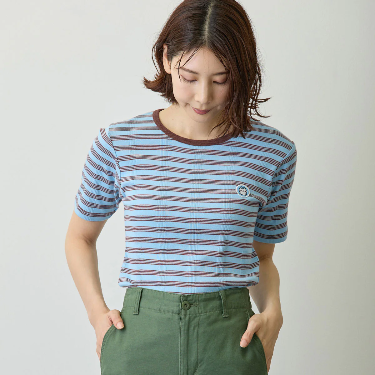 ちいかわ Tシャツ Robert P.Miller×Talking ハチワレ BLUEBERRY - Image 10
