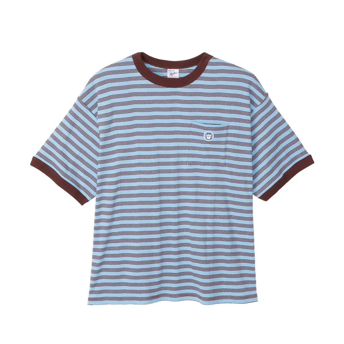 ちいかわ ビッグシルエットポケットTシャツ Robert P.Miller×Talking ハチワレ BLUEBERRY - Image 16