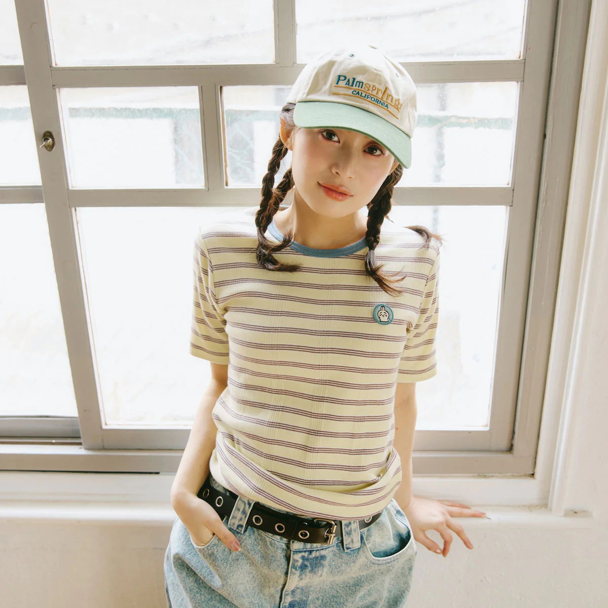 ちいかわ Tシャツ Robert P.Miller×Talking うさぎ BANANA - Image 2