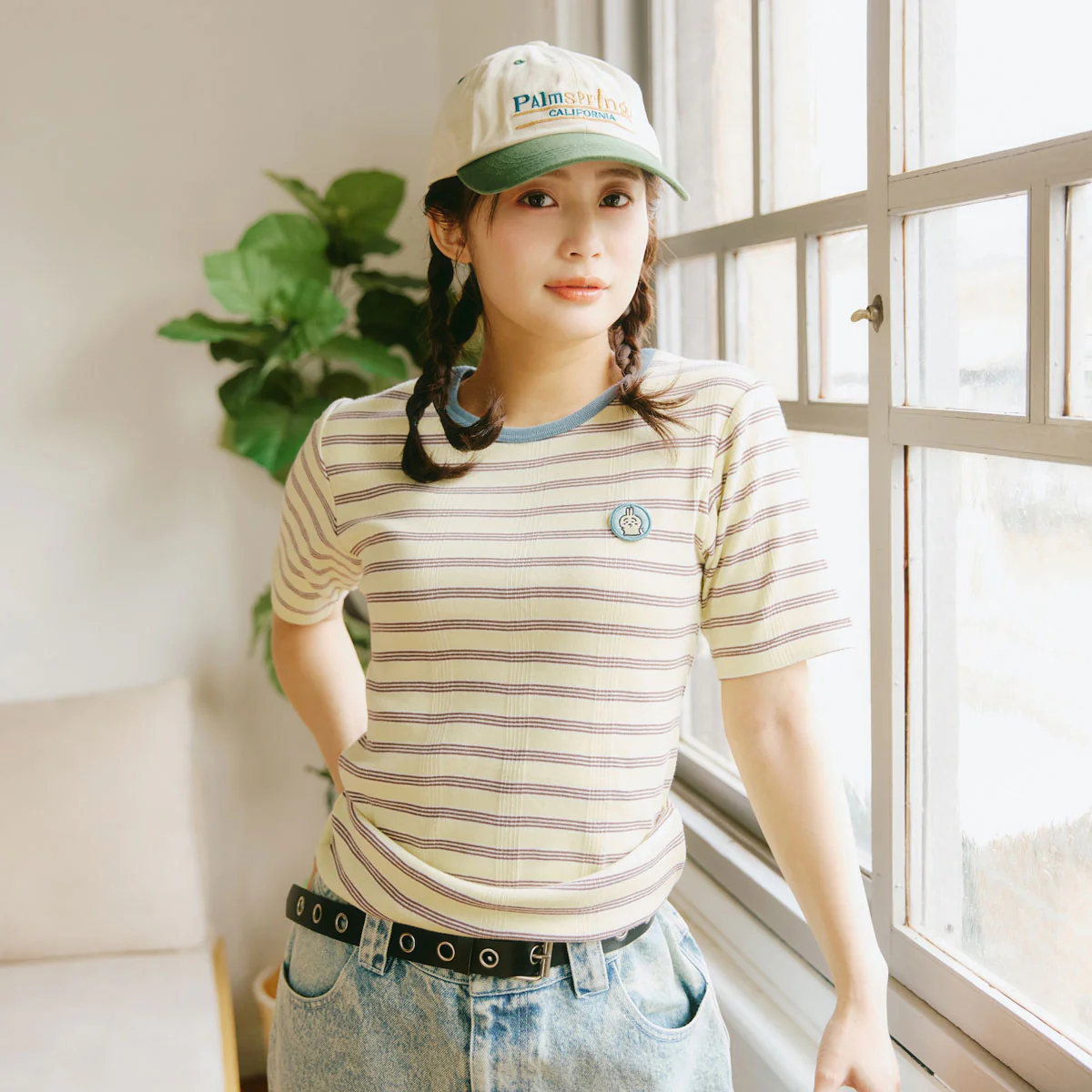 ちいかわ Tシャツ Robert P.Miller×Talking うさぎ BANANA - Image 5