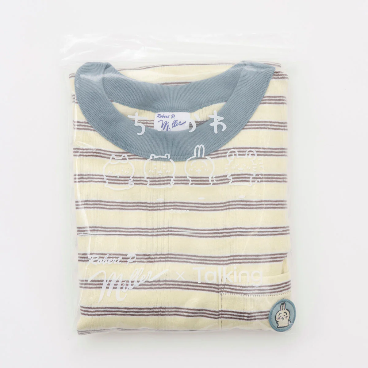 ちいかわ ビッグシルエットポケットTシャツ Robert P.Miller×Talking うさぎ BANANA - Image 10