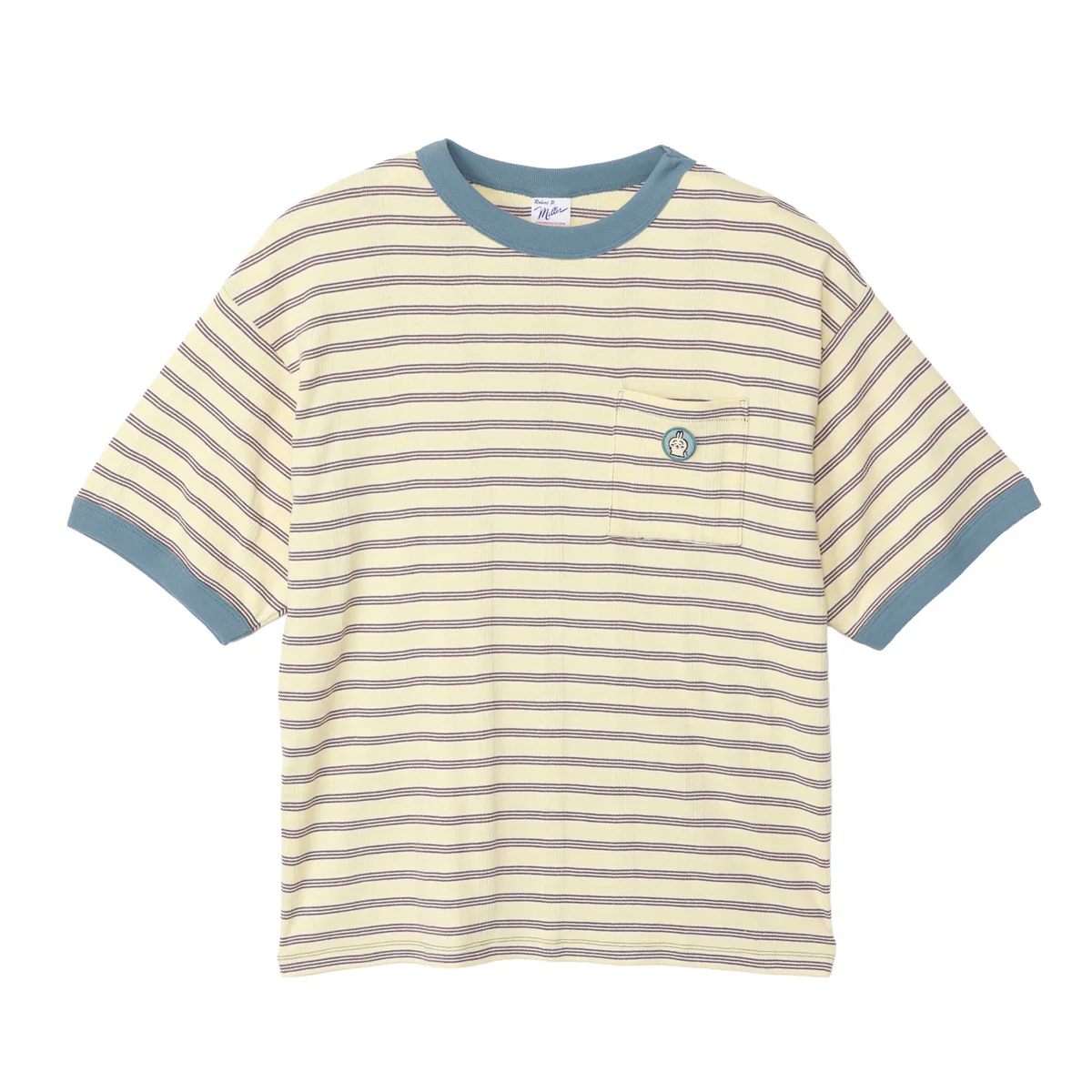 ちいかわ ビッグシルエットポケットTシャツ Robert P.Miller×Talking うさぎ BANANA - Image 11
