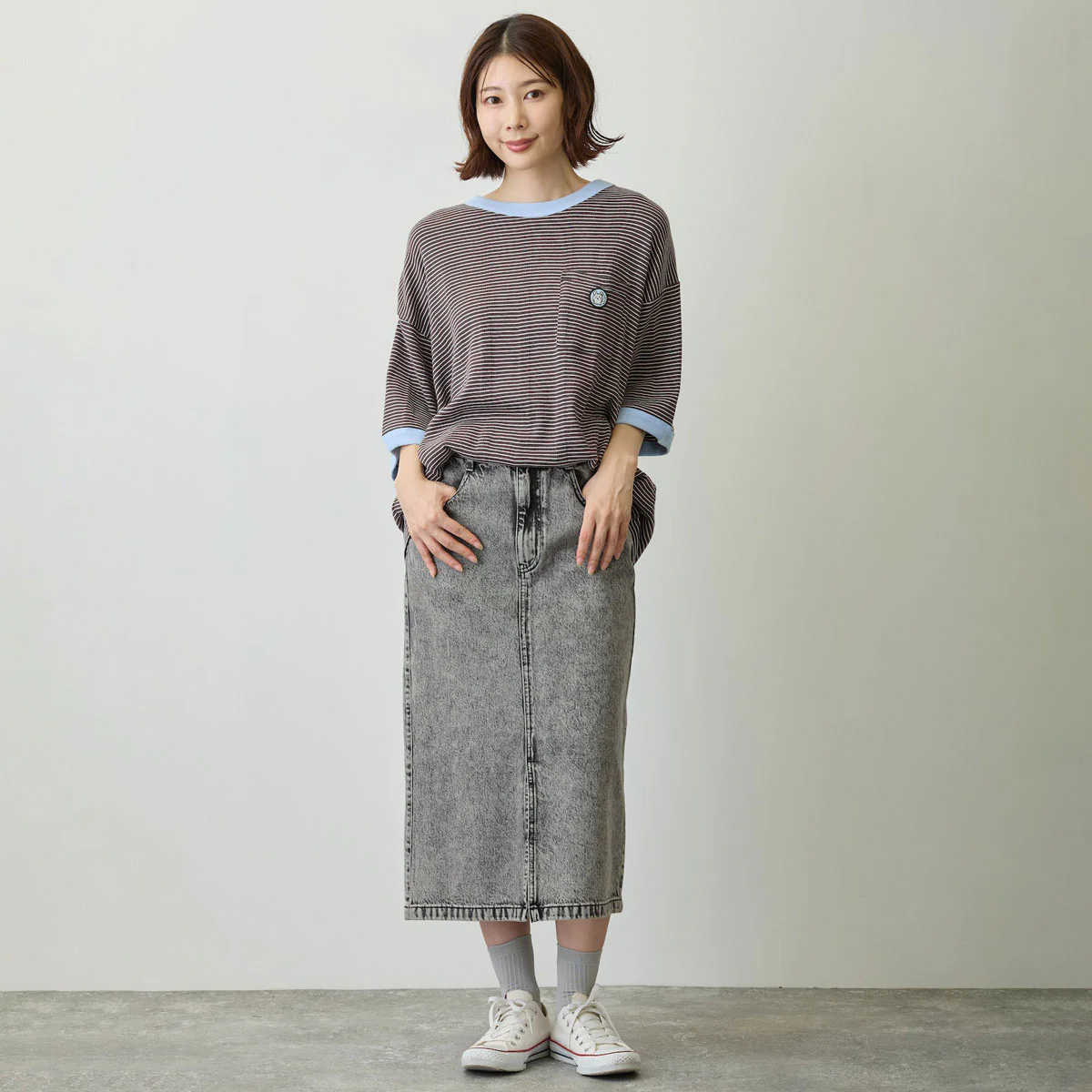 ちいかわ ビッグシルエットポケットTシャツ Robert P.Miller×Talking モモンガ COFFEE - Image 13