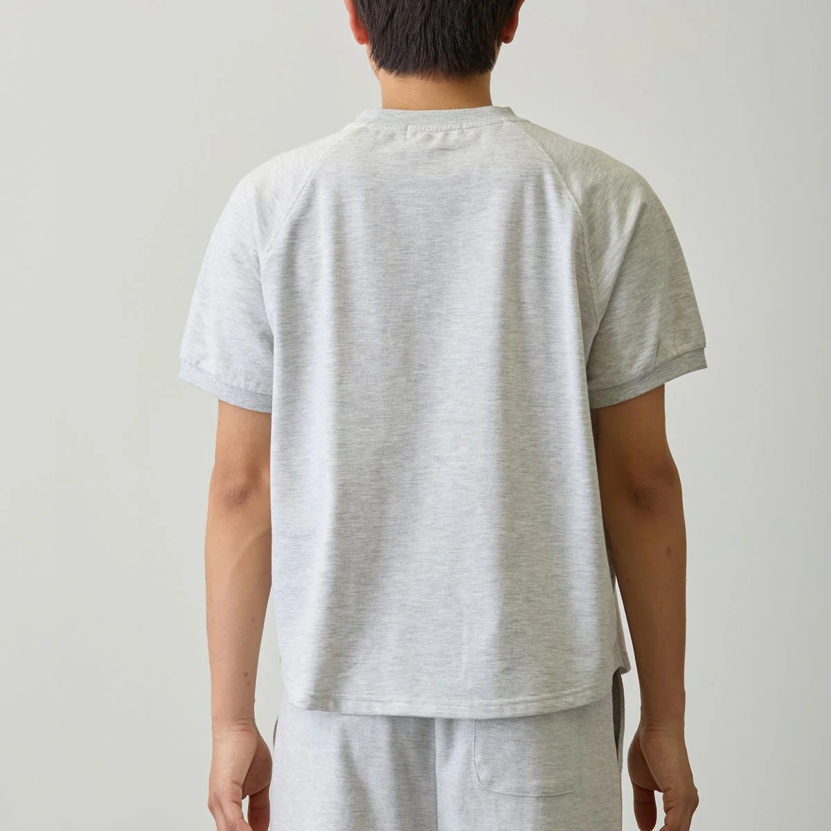 ちいかわ Tシャツ ピース ちいかわ 杢グレー - Image 10
