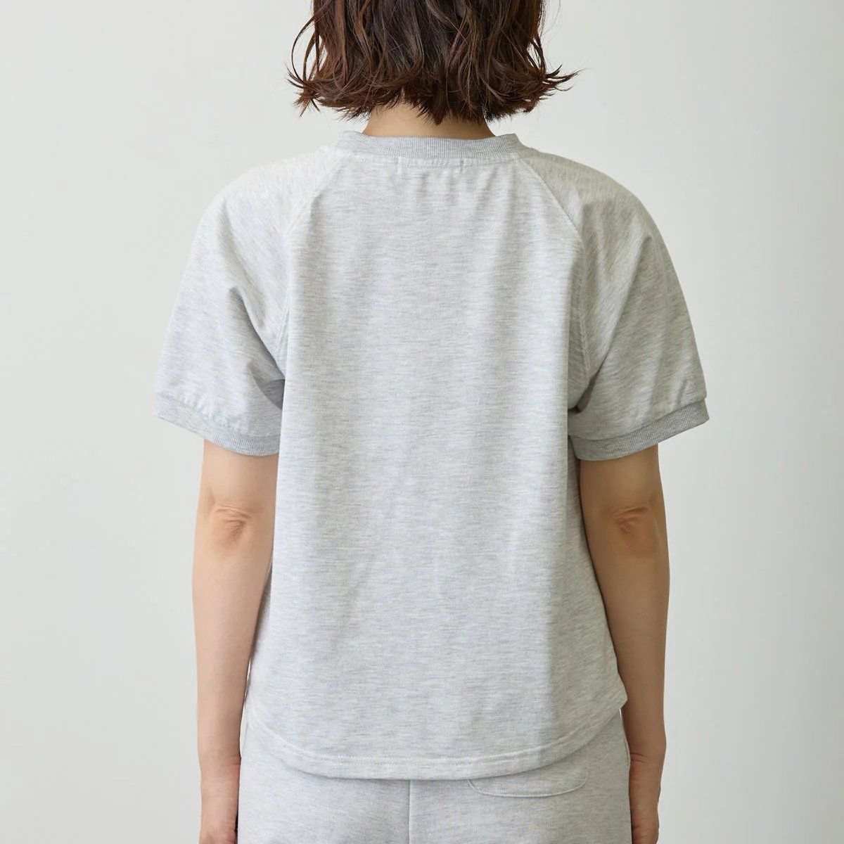 ちいかわ Tシャツ ピース ちいかわ 杢グレー - Image 15