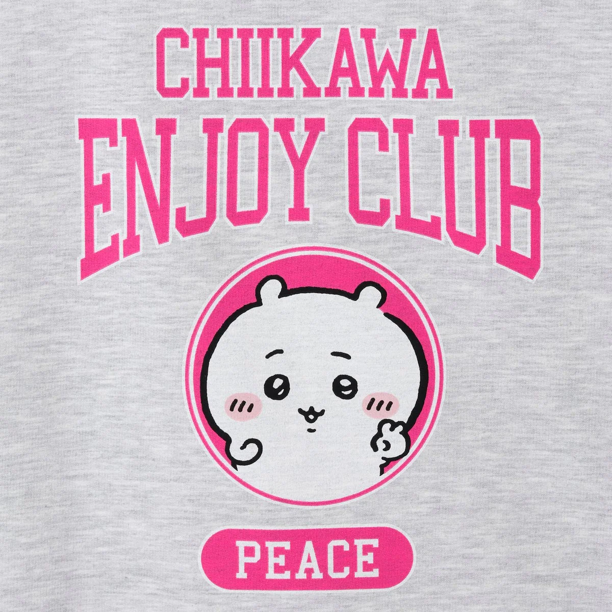 ちいかわ Tシャツ ピース ちいかわ 杢グレー - Image 17
