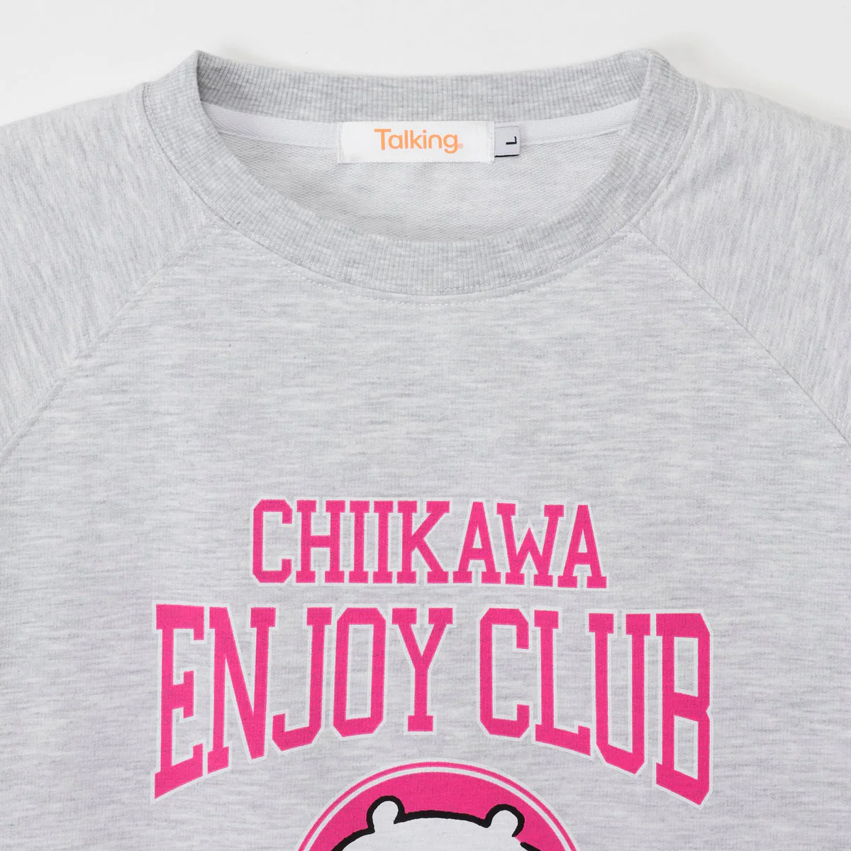 ちいかわ Tシャツ ピース ちいかわ 杢グレー - Image 18