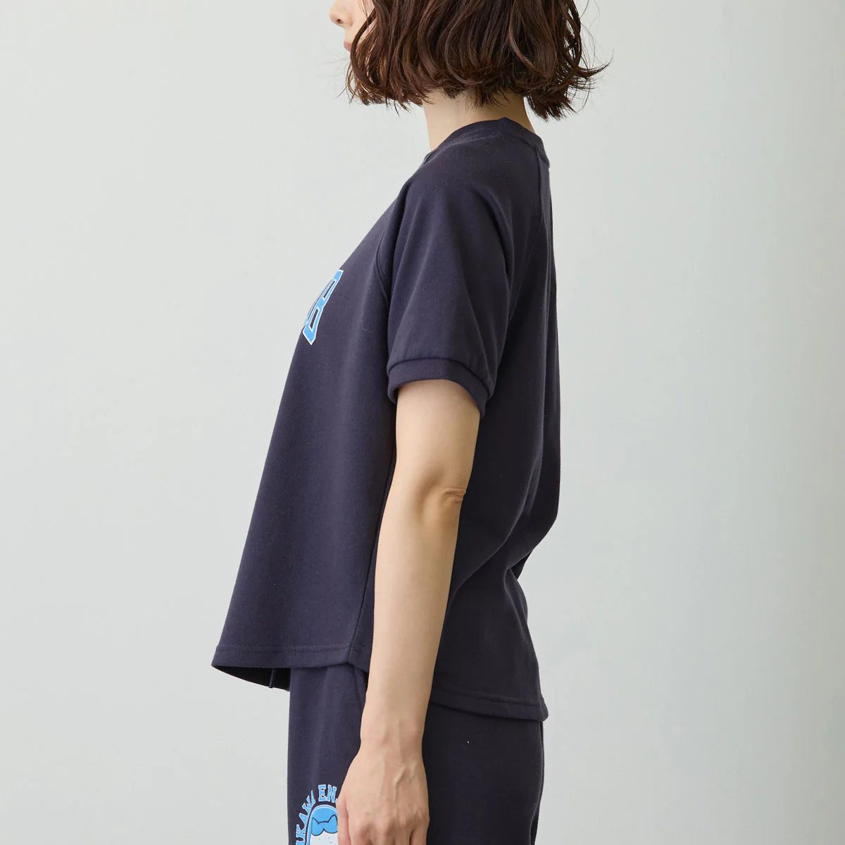 ちいかわ Tシャツ ピース ハチワレ ネイビー - Image 13