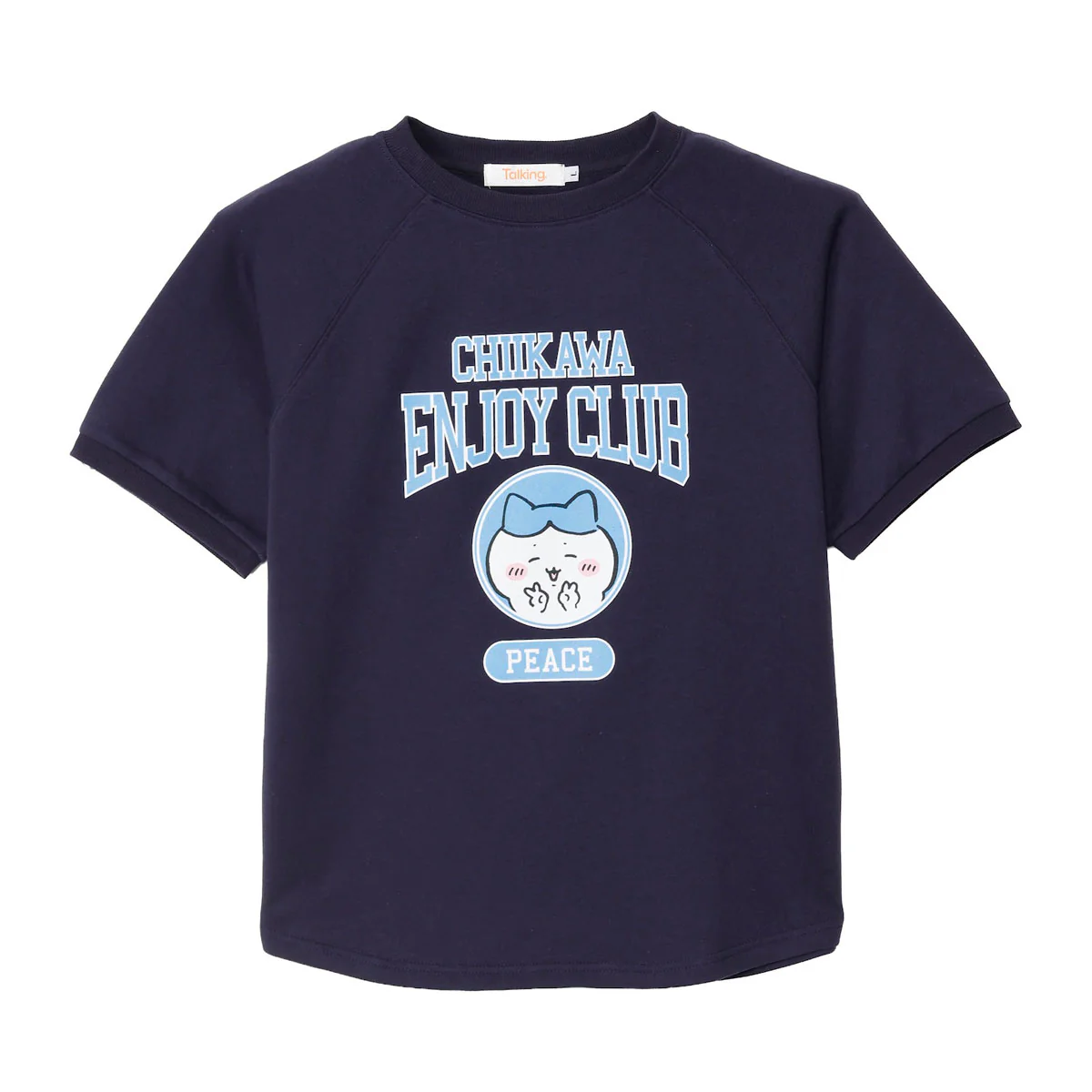 ちいかわ Tシャツ ピース ハチワレ ネイビー - Image 15