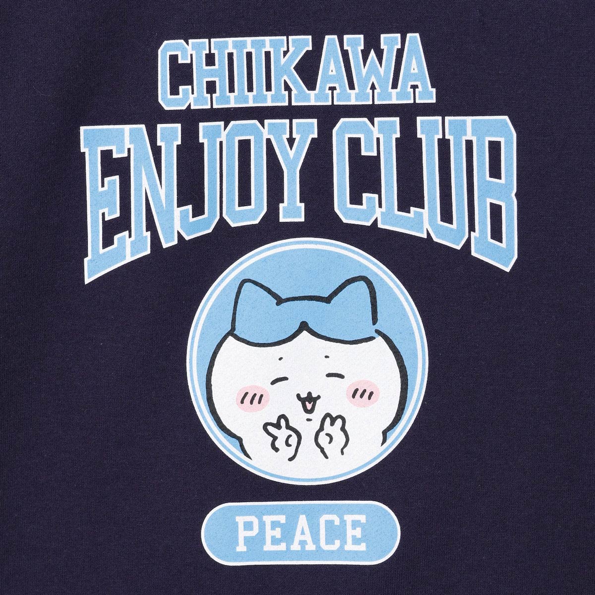 ちいかわ Tシャツ ピース ハチワレ ネイビー - Image 16