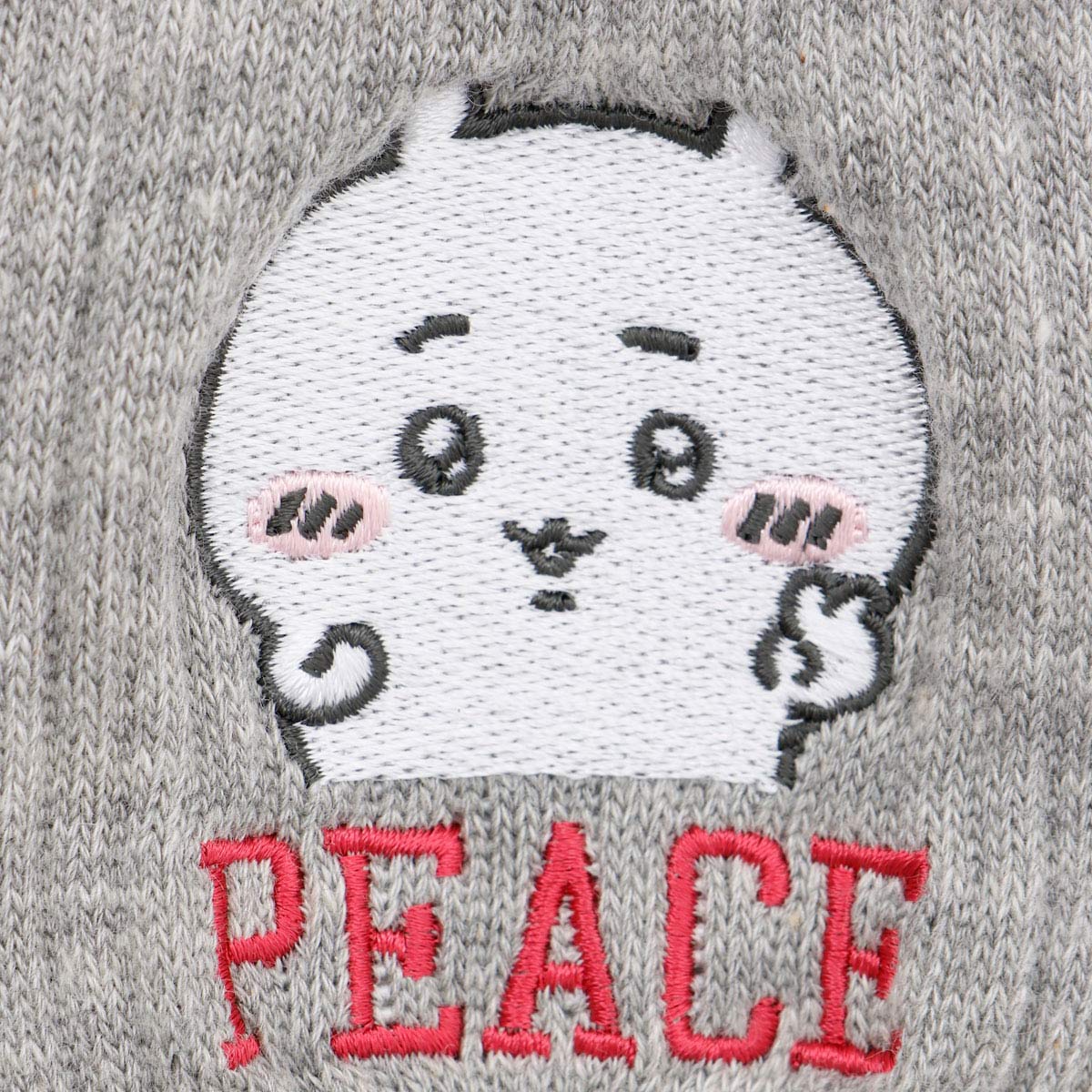 ちいかわ ソックス ピース ちいかわ 杢グレー - Image 4