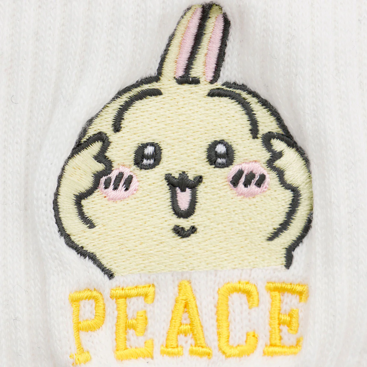 ちいかわ ソックス ピース うさぎ ホワイト - Image 5