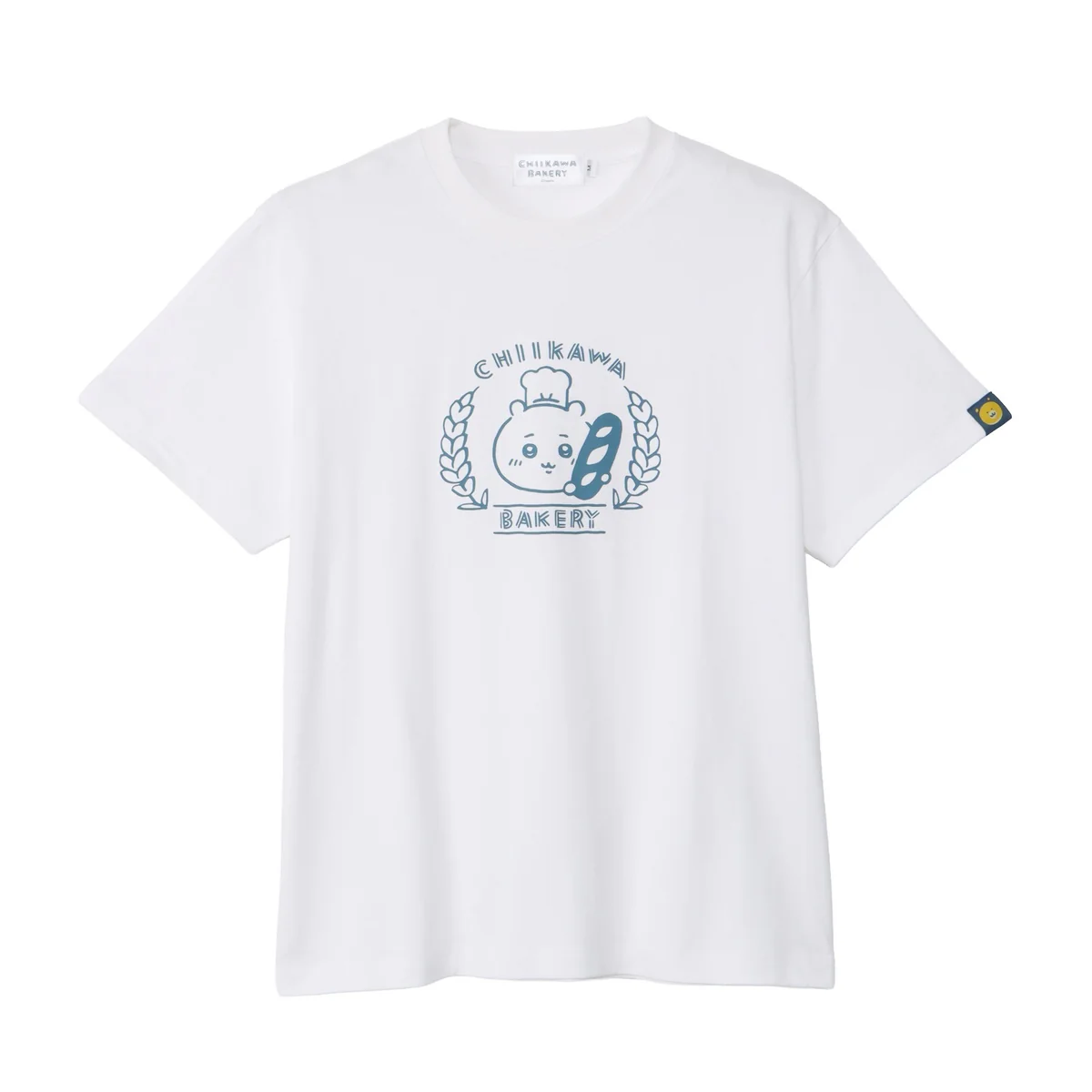 ちいかわ ちいかわベーカリー Tシャツ ロゴ ホワイト - Image 7