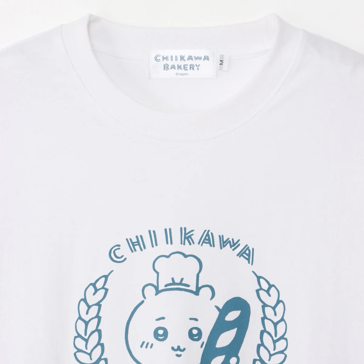 ちいかわ ちいかわベーカリー Tシャツ ロゴ ホワイト - Image 9