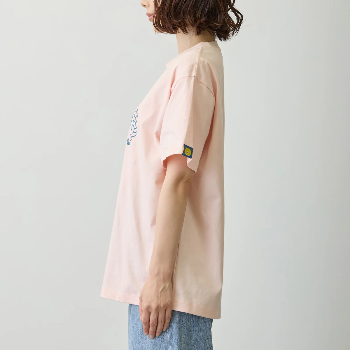 ちいかわ ちいかわベーカリー Tシャツ ロゴ ピンク - Image 5