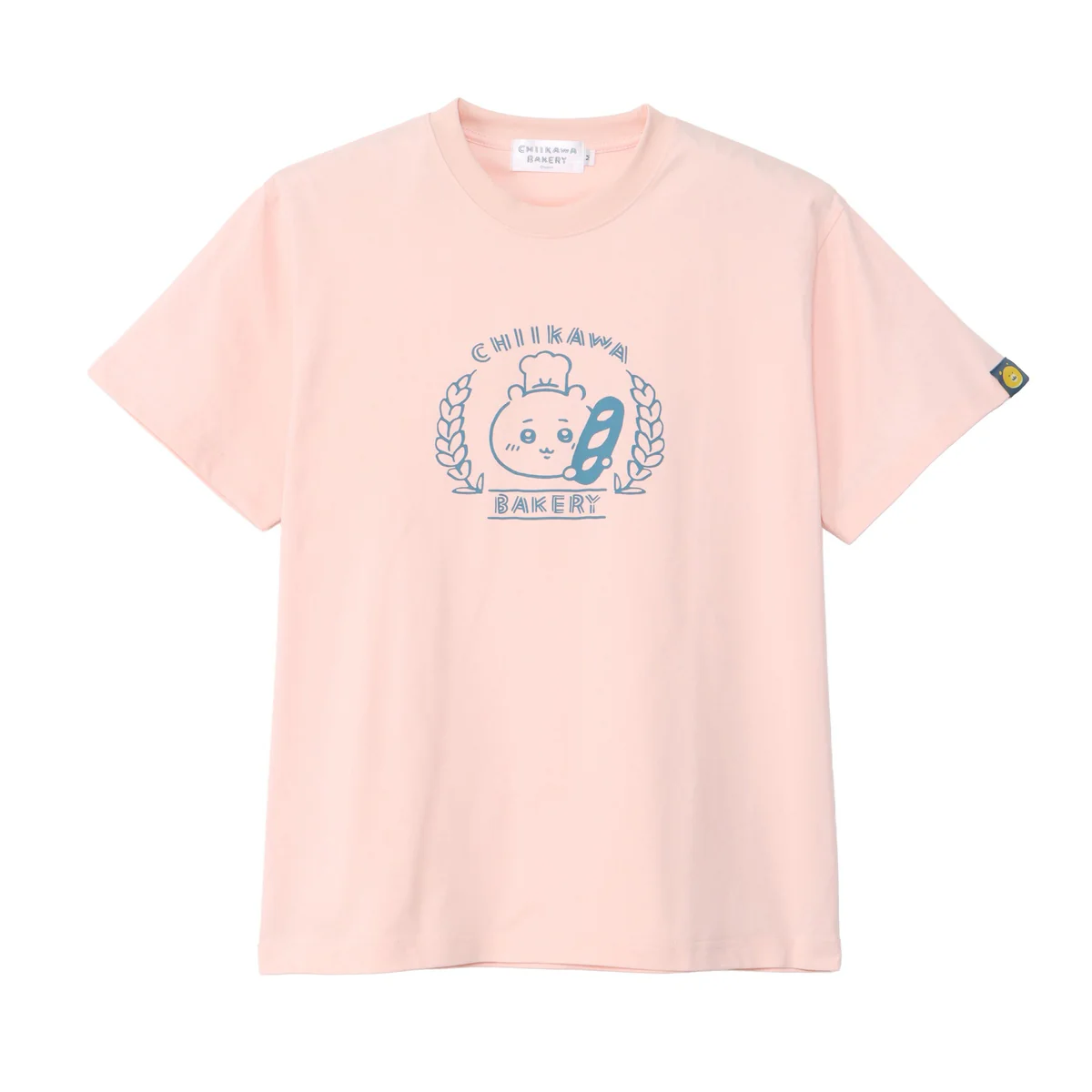 ちいかわ ちいかわベーカリー Tシャツ ロゴ ピンク - Image 7