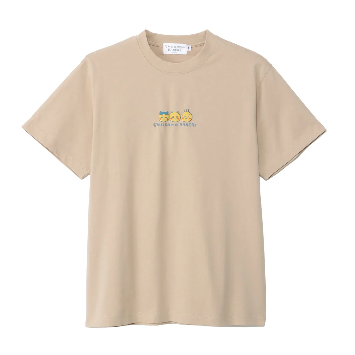 ちいかわ ちいかわベーカリー Tシャツ パンなトリオ サンドベージュ - Image 7