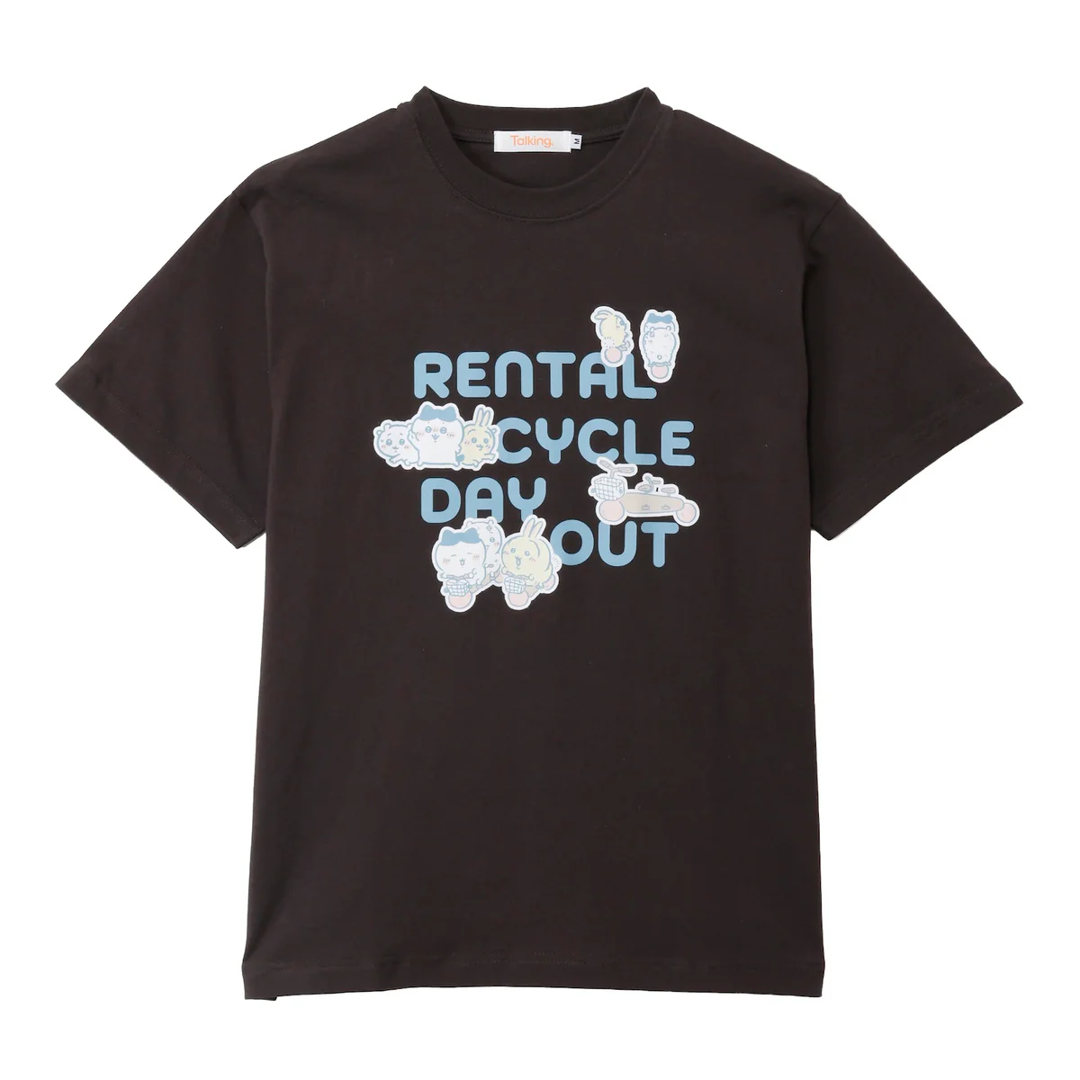 ちいかわ Tシャツ レンタサイクルでおでかけ スミ - Image 15