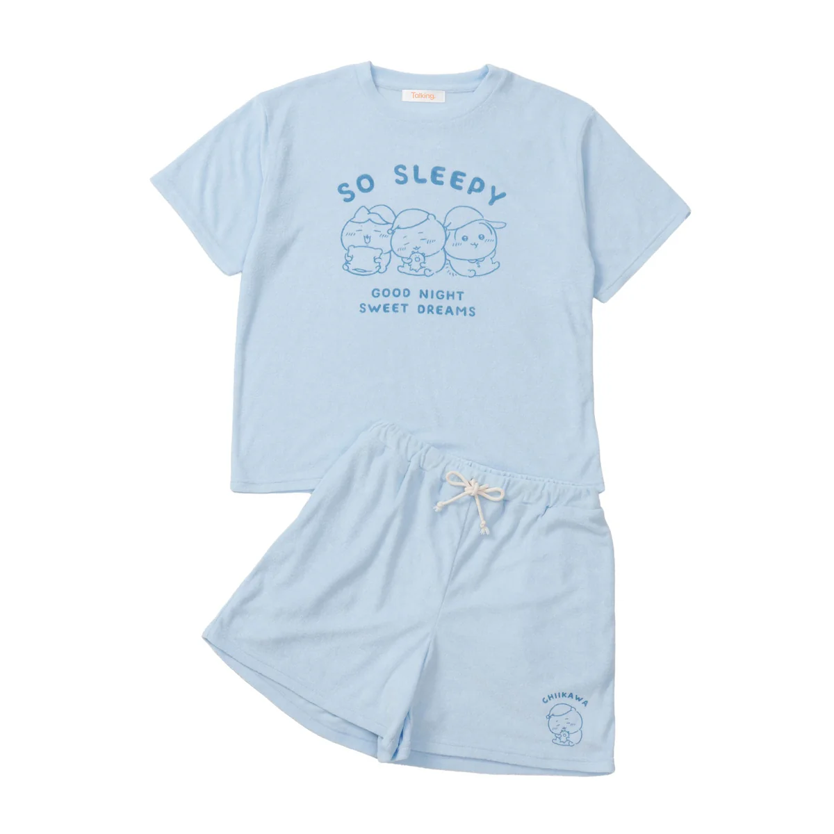 ちいかわ ルームウェアセットアップ SO SLEEPY ブルー - Image 9
