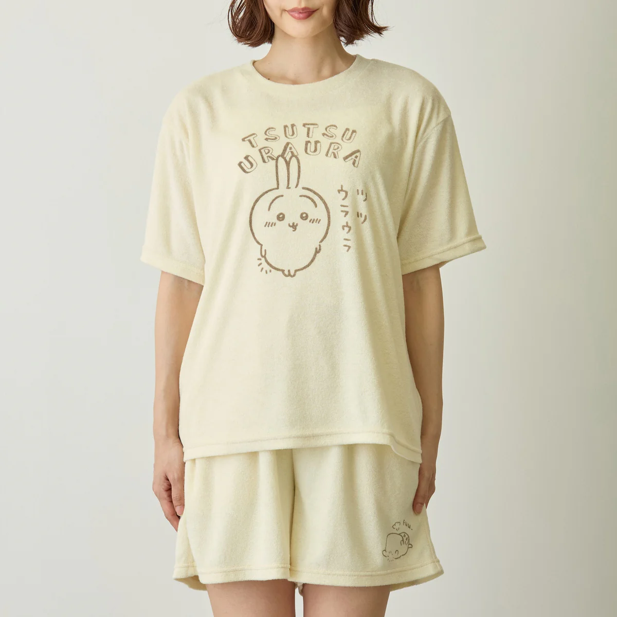 ちいかわ ルームウェアセットアップ ツツウラウラ ナチュラル - Image 6