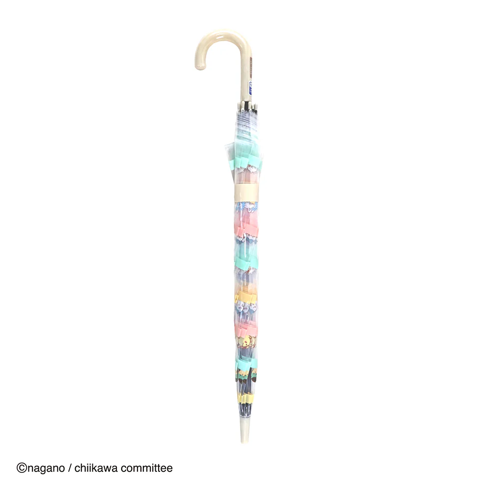 ちいかわ ジャンプビニール傘 55cm（ボーダー） - Image 3