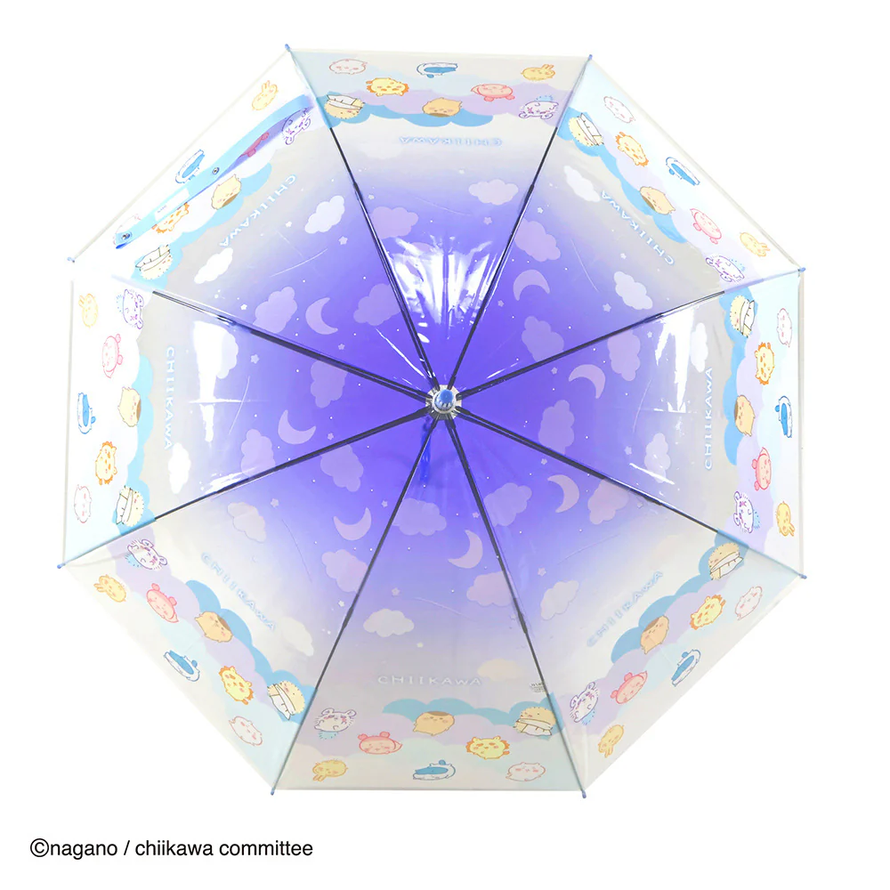 ちいかわ ジャンプビニール傘 58cm（夜空） - Image 2