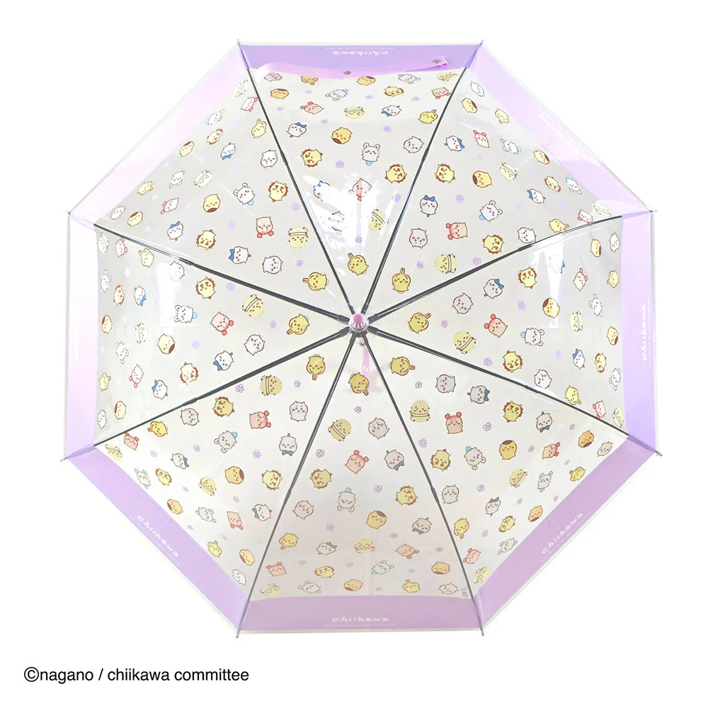 ちいかわ ジャンプビニール傘 58cm（しろめーず） - Image 2