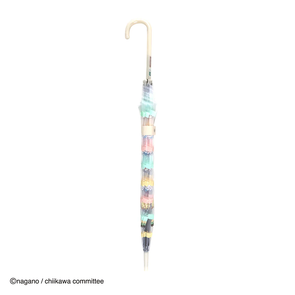 ちいかわ ジャンプビニール傘 58cm（ボーダー） - Image 3