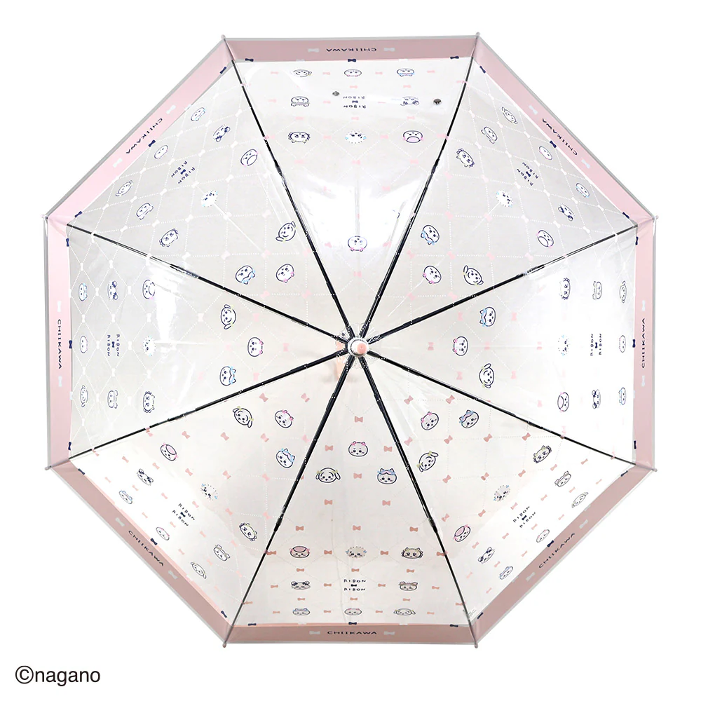 ちいかわ ジャンプビニール傘 58cm（リボンリボン） - Image 2